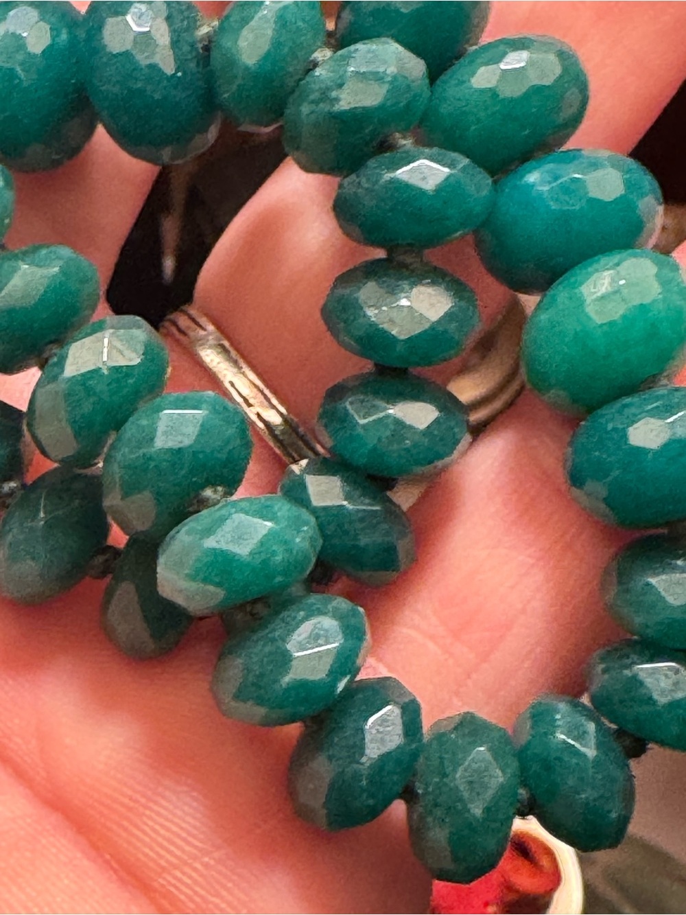 Chan Luu emerald Faceted Beaded Necklace - Picture 3 of 10
